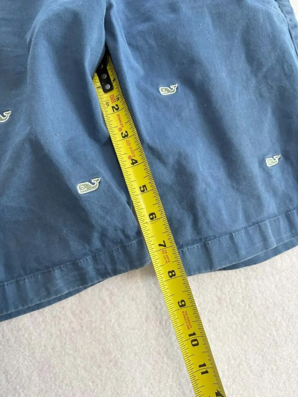Vineyard Vines Boys Whale Embroidered Club Shorts